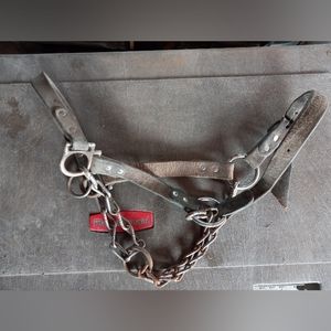 Heavy Duty Leather Cow Halter